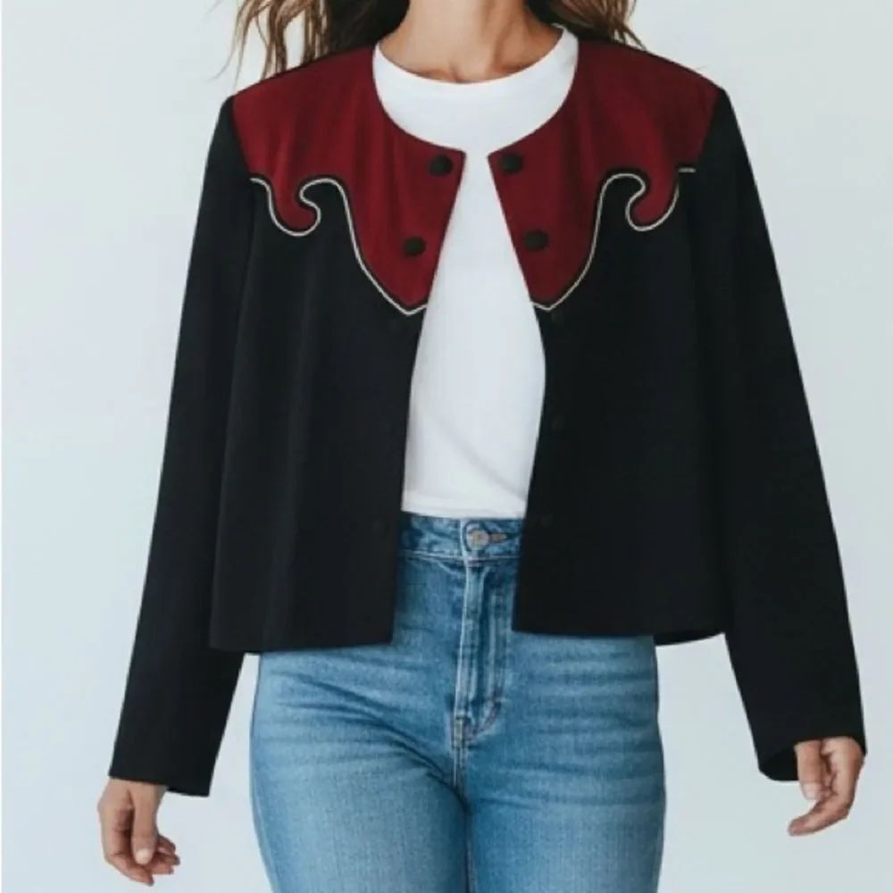 Vintage Karin Stevens Petites Cropped Jacket S12